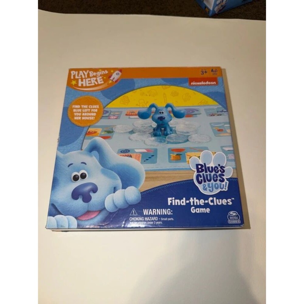 Blue’s Clues find the clues game